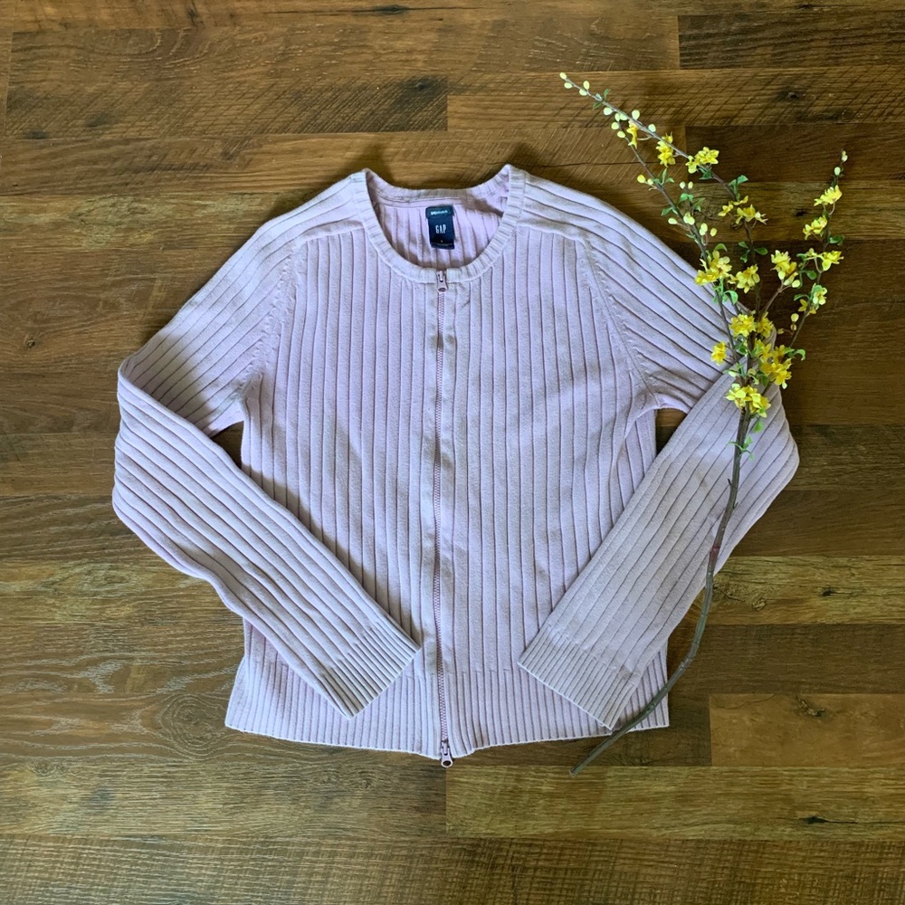 Gap Zip Up Sweater